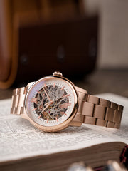 Earnshaw Cornwall Skeleton Automatic Men's Watch -  ES-8290-66