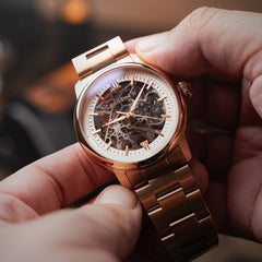 Earnshaw Cornwall Skeleton Automatic Men's Watch -  ES-8290-66