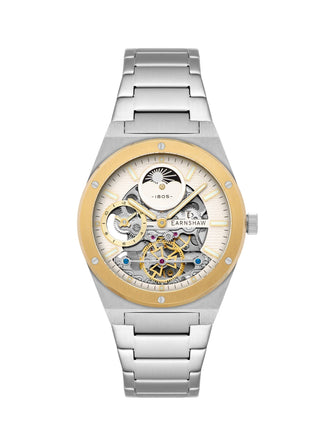 Earnshaw Drake Dual Time & Moonphase Automatic Men's Watch -  ES-8291-33