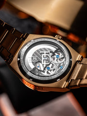 Earnshaw Drake Dual Time & Moonphase Automatic Men's Watch -  ES-8291-66