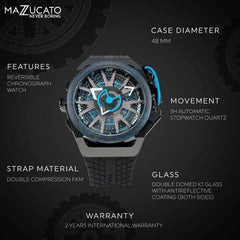 Mazzucato RIM Monza Chronograph Men's Watch - F1-BK2925