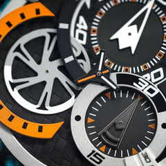 Mazzucato RIM Monza Chronograph Men's Watch - F1-GYBLK