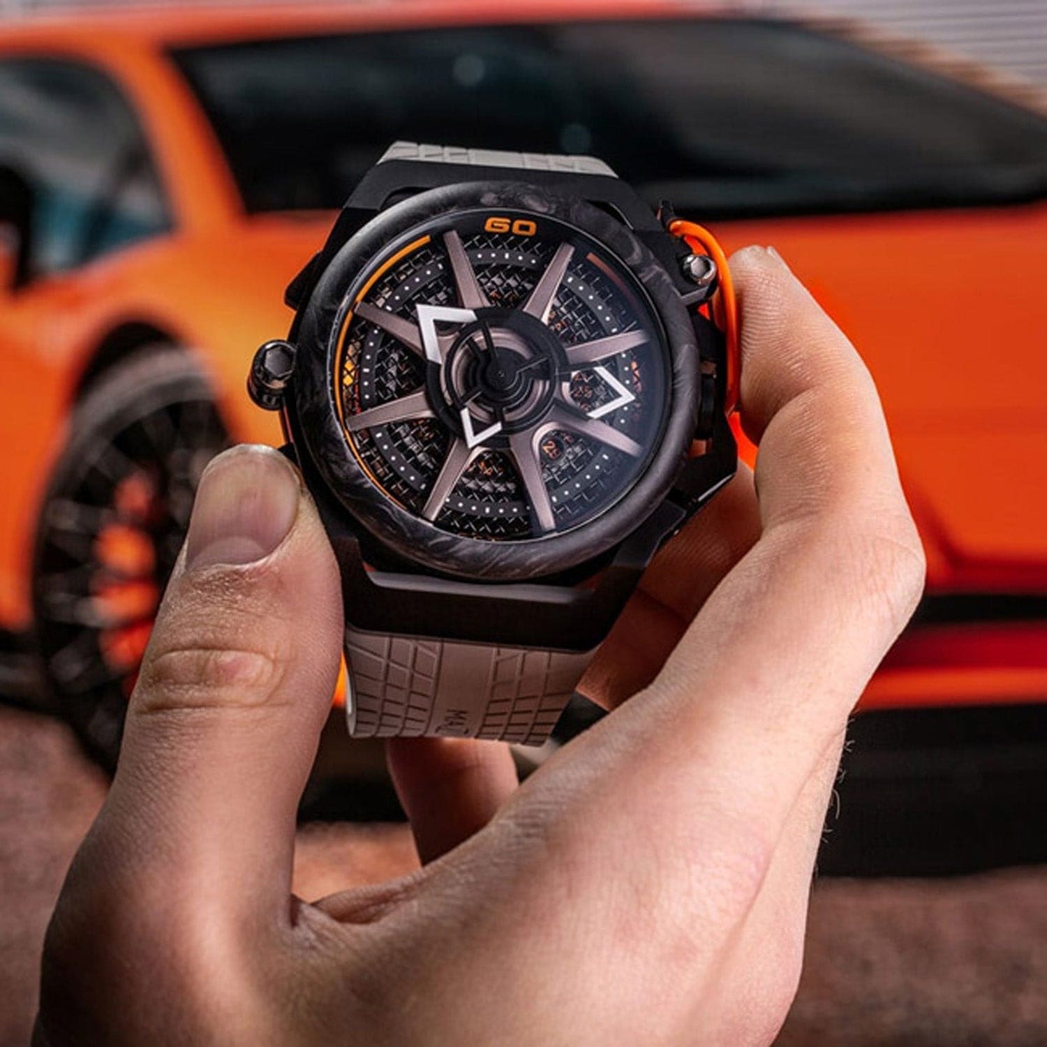 Mazzucato RIM Monza Chronograph Men's Watch - F1-GYBLK