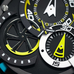 Mazzucato RIM Monza Chronograph Men's Watch - F1-YWBLK