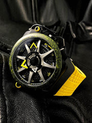 Mazzucato RIM Monza Chronograph Men's Watch - F1-YWBLK