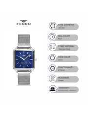 Ferro Quartz Women's Watch - F11000C-996-A3