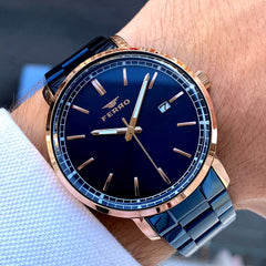 Ferro Quartz Men's Watch - F11148A-T