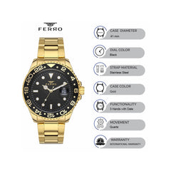Ferro F11253A-B2 Lucca Analog Watch for Men