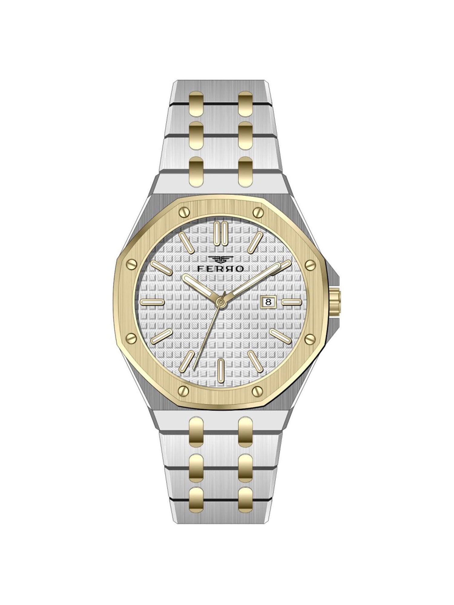 Ferro Quartz Men's Watch -  F11290A-D