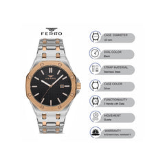 Ferro F11290A-E2 Spezia Analog Watch for Men