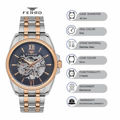Ferro F11323A-E4 Lucca Analog Watch for Men