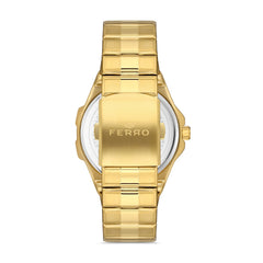 Ferro Quartz with Date Men's Watch - F11357A-B2