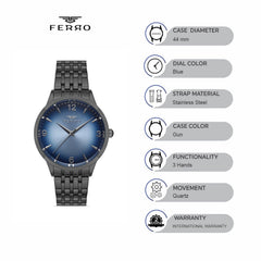 Ferro Quartz Men's Watch - F11932A-V3