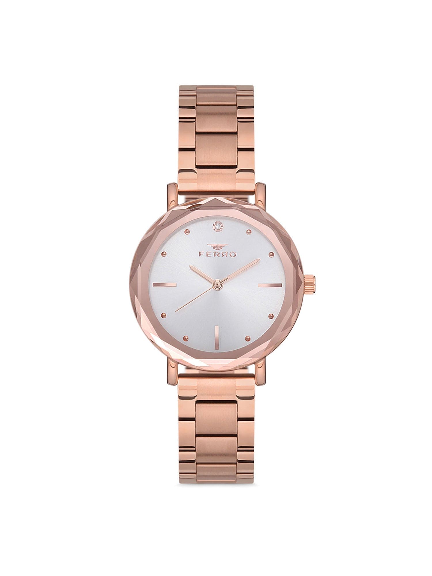 Ferro Crystals Quartz Women's Watch - F21079A-C