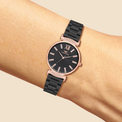 Ferro Crystals Quartz Women's Watch - F21082A-R