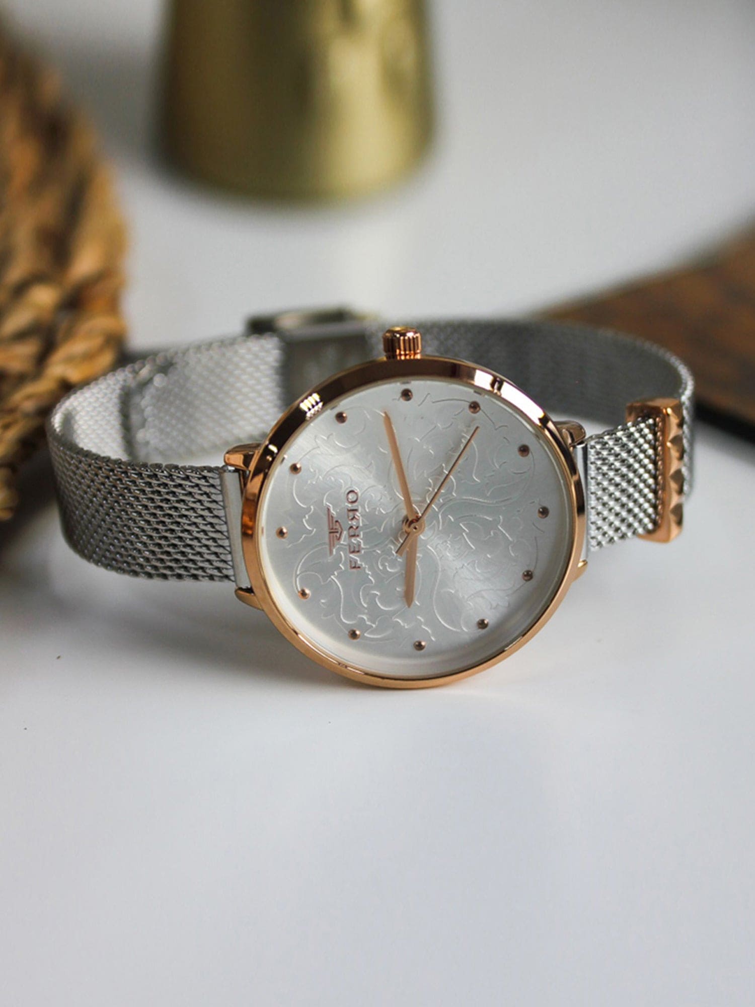 Ferro Quartz Women's Watch - F21087C-E