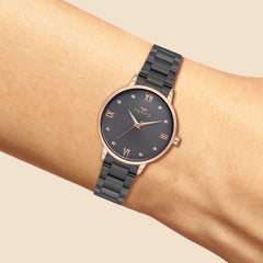Ferro Crystals Quartz Women's Watch - F21122A-1163-Q