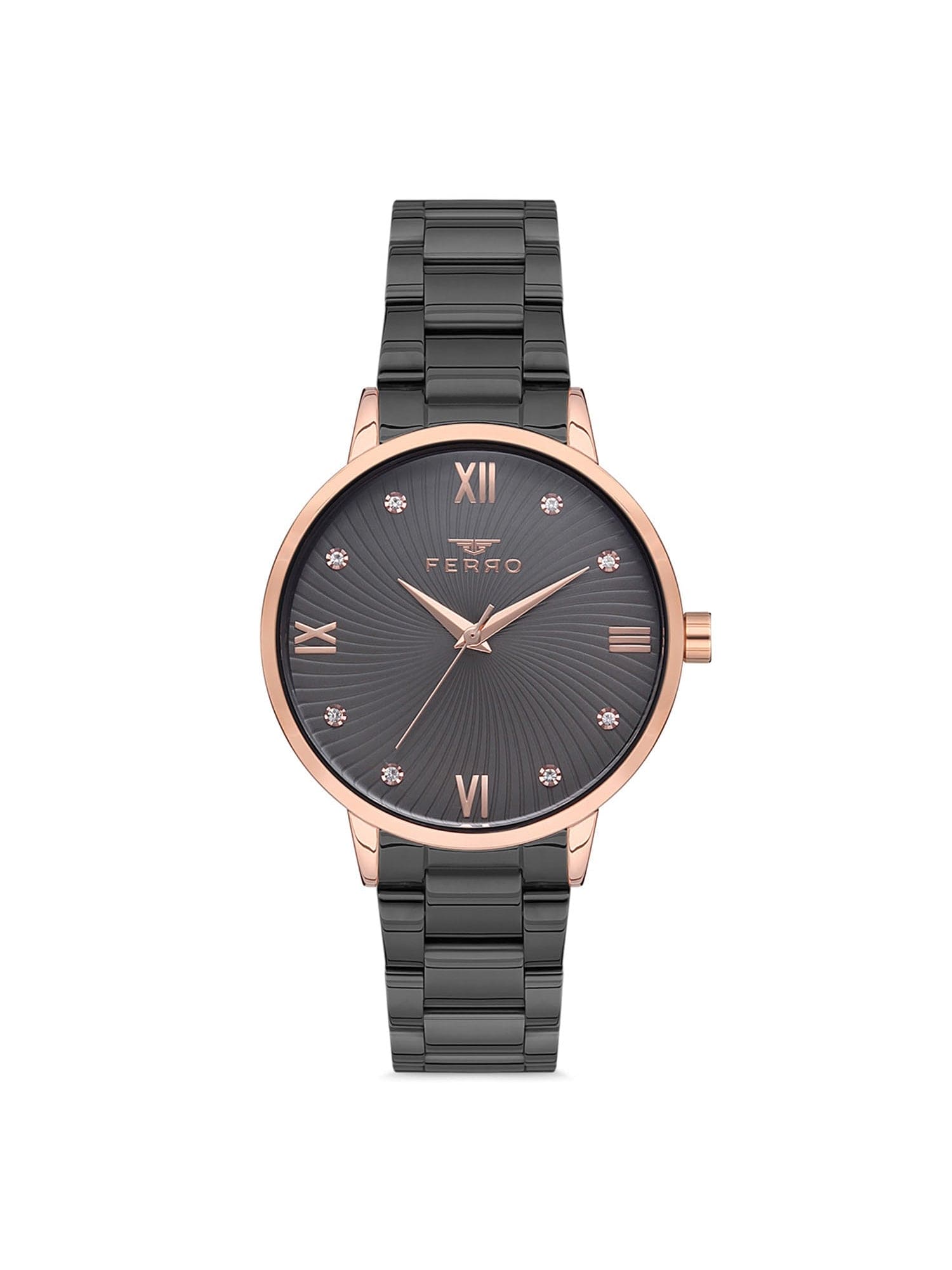 Ferro Crystals Quartz Women's Watch - F21122A-1163-Q