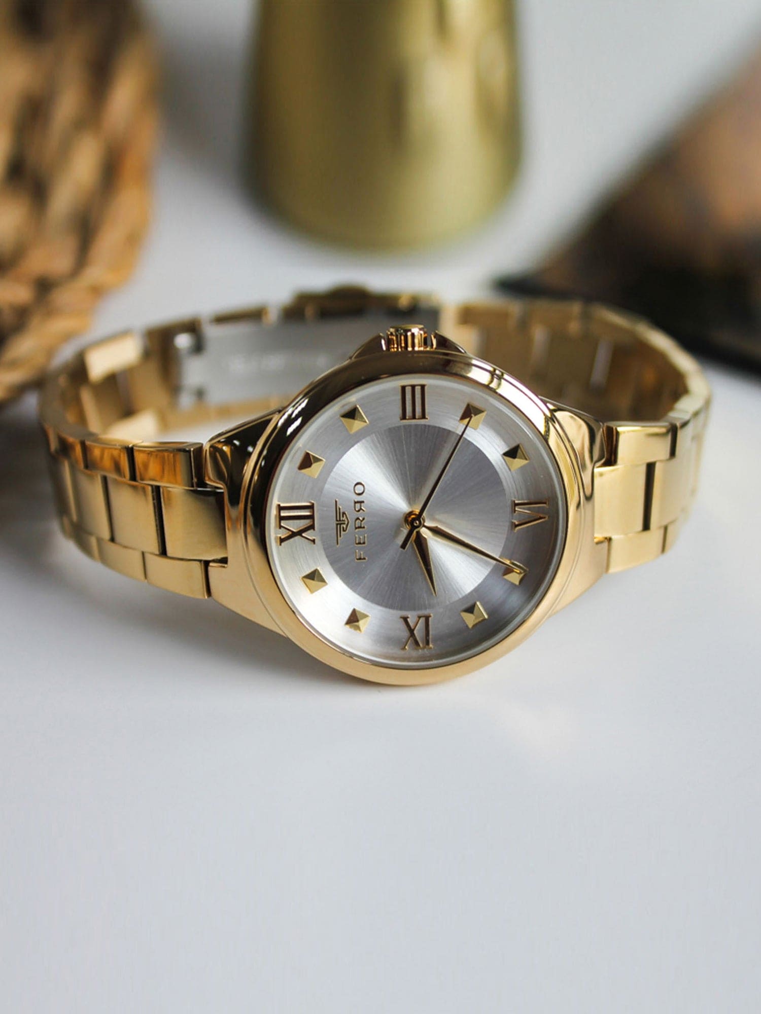 Ferro Quartz Women's Watch - F21135A-B