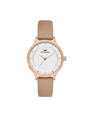 Ferro Crystals Quartz Women's Watch - F21191B-S