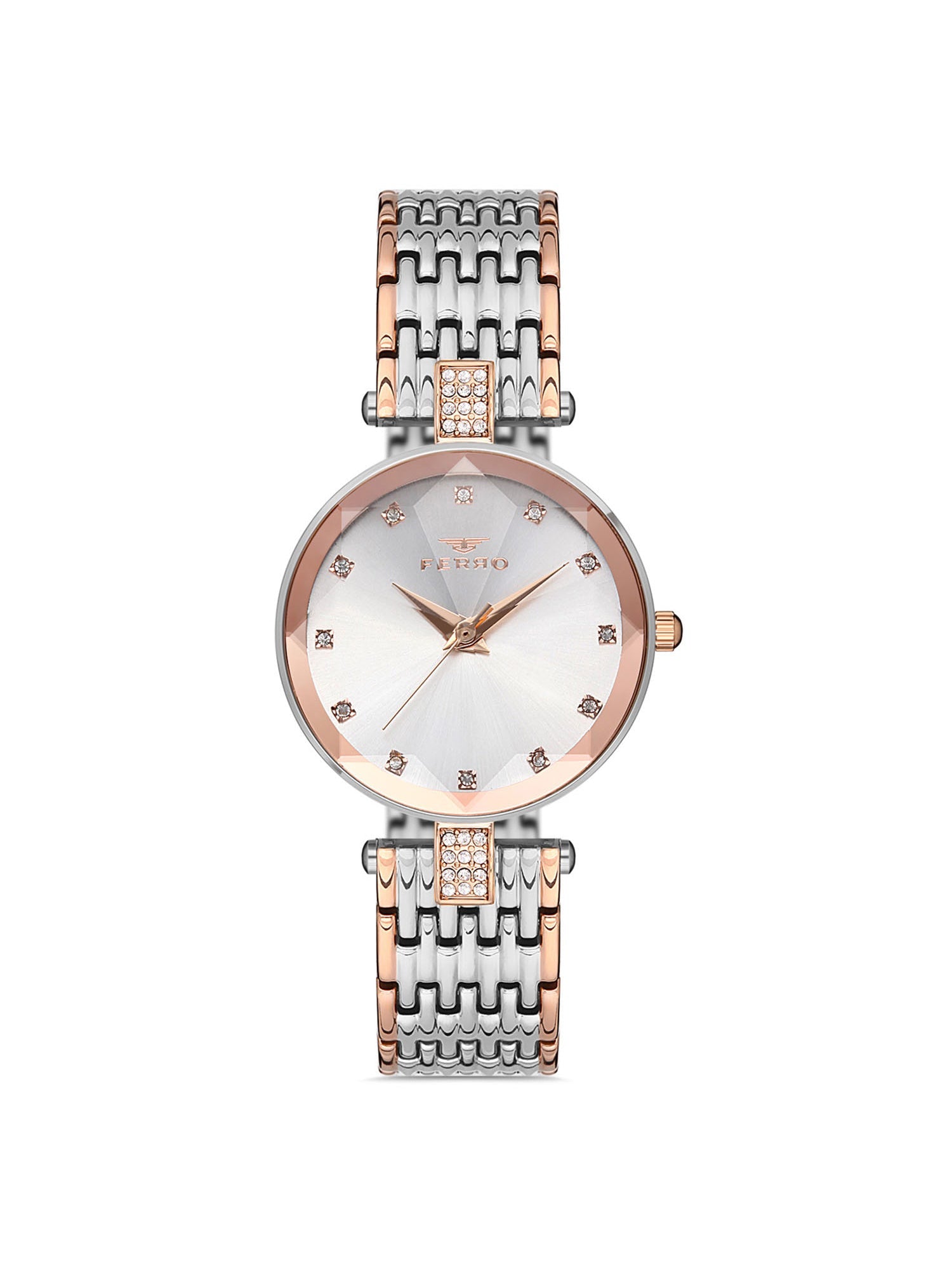 Ferro Crystals Quartz Women's Watch - F21917A-E