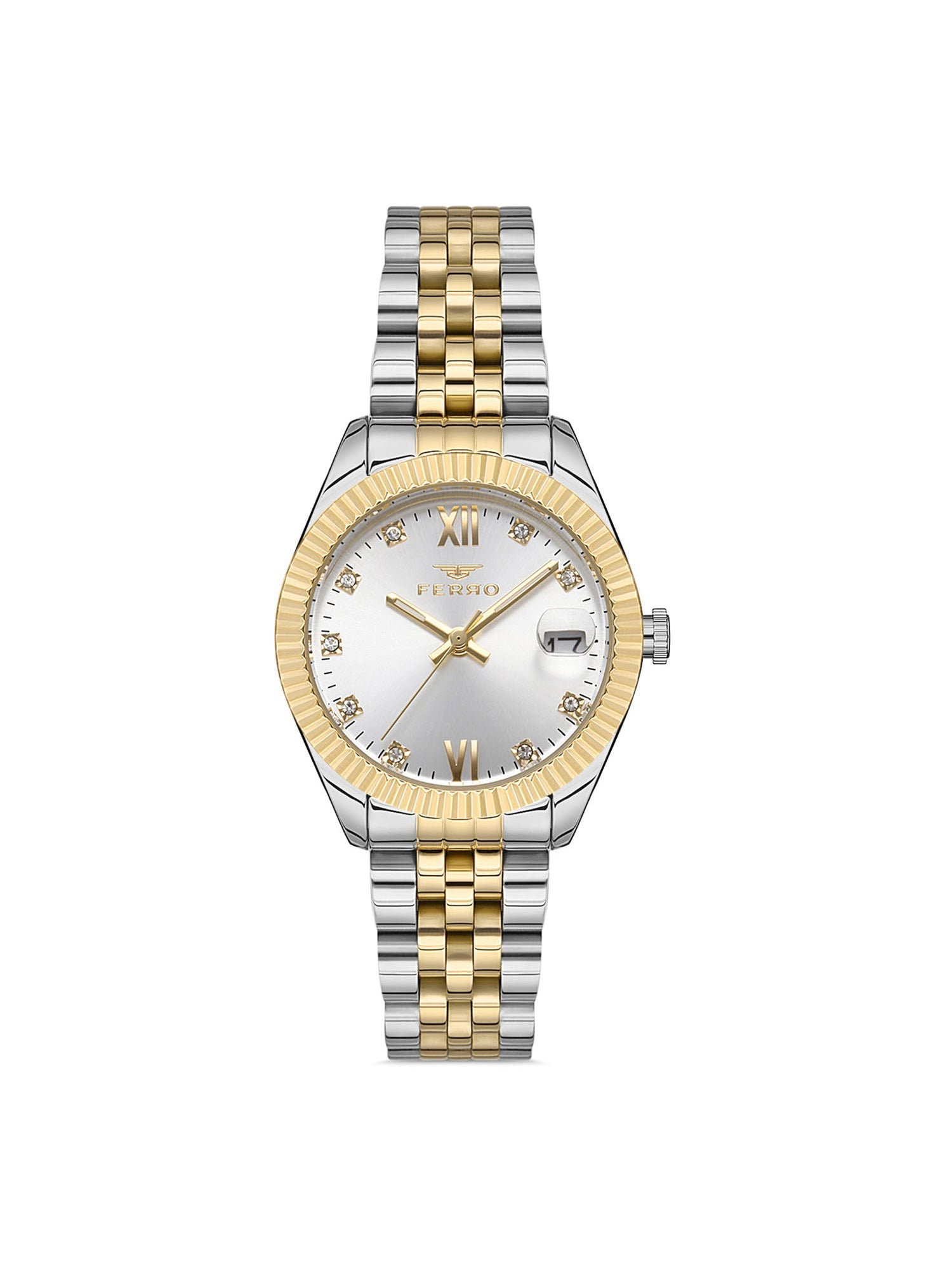 Ferro Crystals Quartz Women's Watch - F21924A-D
