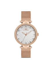 Ferro Crystals Quartz Women's Watch - F2665C-C