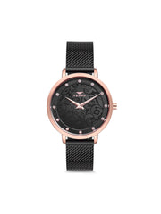 Ferro Crystals Quartz Women's Watch - F2985C-R