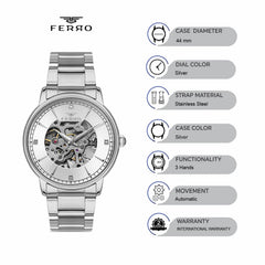 Ferro Automatic Men's Watch - F31301A-A