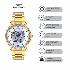 Ferro Automatic Men's Watch - F31301A-B