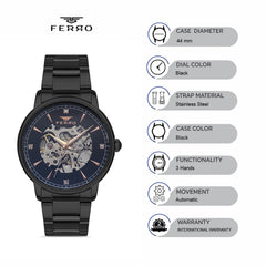 Ferro Automatic Men's Watch - F31301A-G