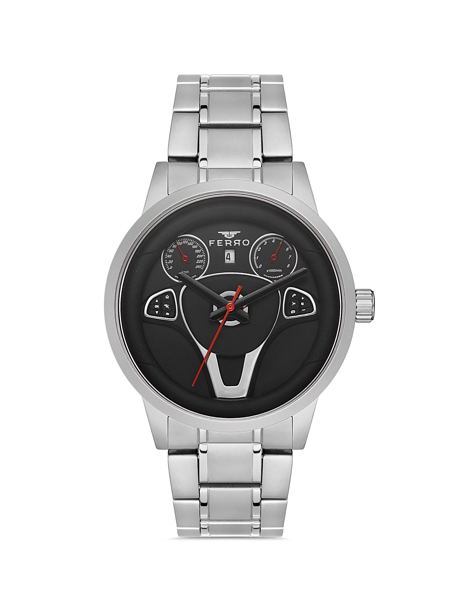 Ferro Quartz Men's Watch - F40061A-120-A