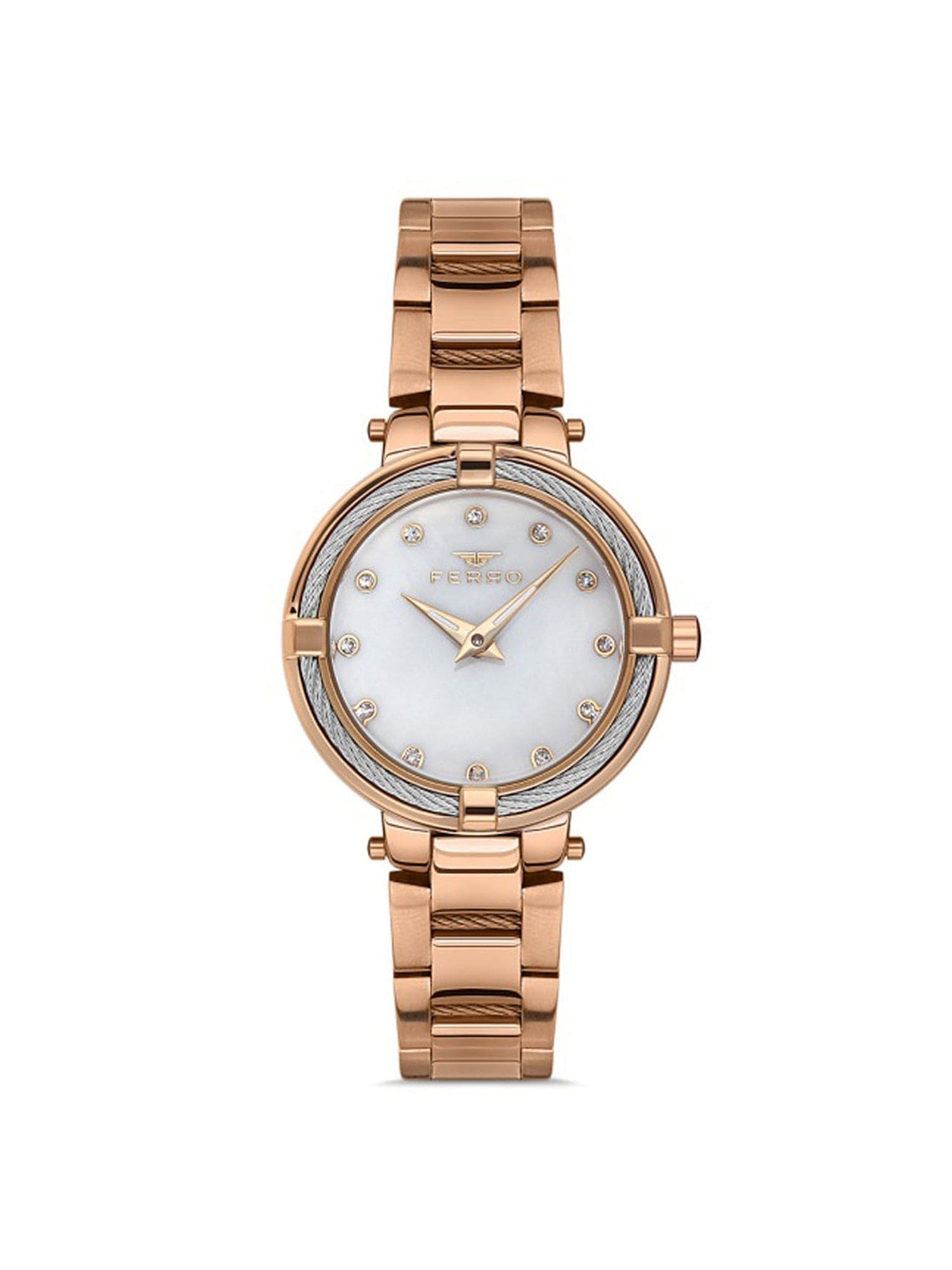 Ferro Quartz Women's Watch - F40097A-E2