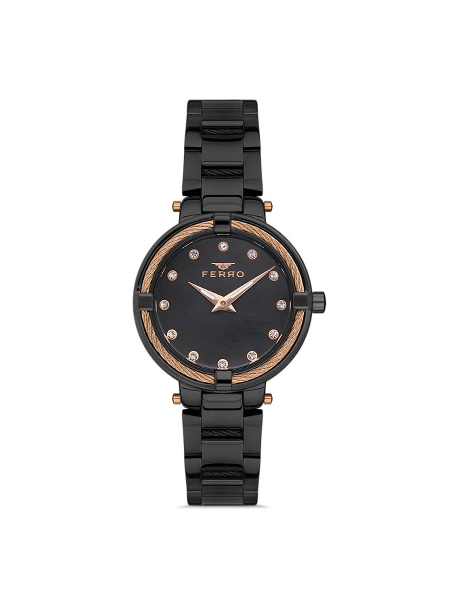 Ferro Quartz Women's Watch - F40097A-G