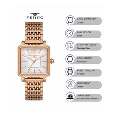 Ferro FL21230A-C Sorrento Analog Watch for Women