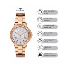 Ferro Quartz Women's Watch - FL21272A-C