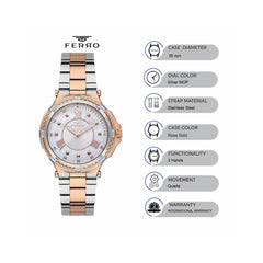 Ferro FL21272A-E Pisa Analog Watch for Women