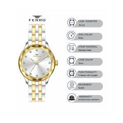 Ferro FL21334A-D Spezia Analog Watch for Women