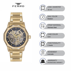 Ferro Automatic Men's Watch -  FM-BIZ006
