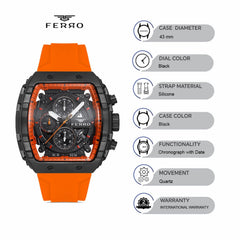 Ferro Chronograph Men's Watch - FM11001D-O