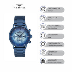 Ferro Multifunction Men's Watch - FM11005A-H