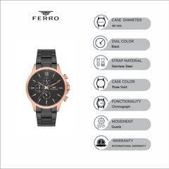 Ferro Chronograph Men's Watch - FM11051A-R