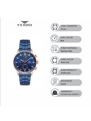Ferro Multifunction Men's Watch - FM11061A-T