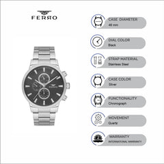 Ferro Chronograph Men's Watch - FM11083A-A2