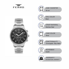 Ferro Chronograph Men's Watch - FM11145A-A2