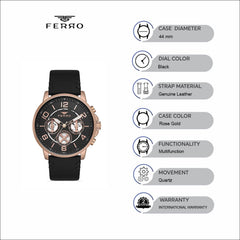 Ferro Multifunction Men's Watch - FM11146B-R