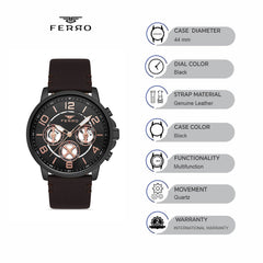 Ferro Multifunction Men's Watch - FM11146B-X