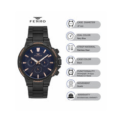 Ferro Chronograph Men's Watch - FM11168A-R