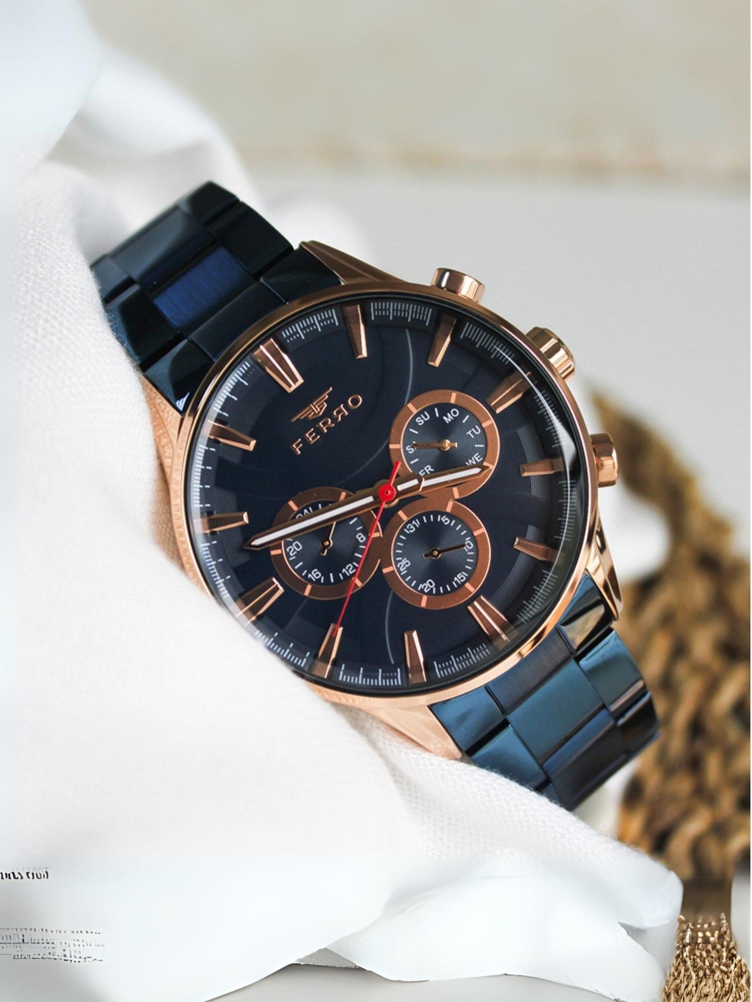 Ferro Multifunction Men's Watch - FM11180A-T