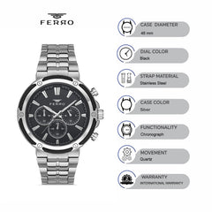 Ferro Chronograph Men's Watch - FM11296A-A2